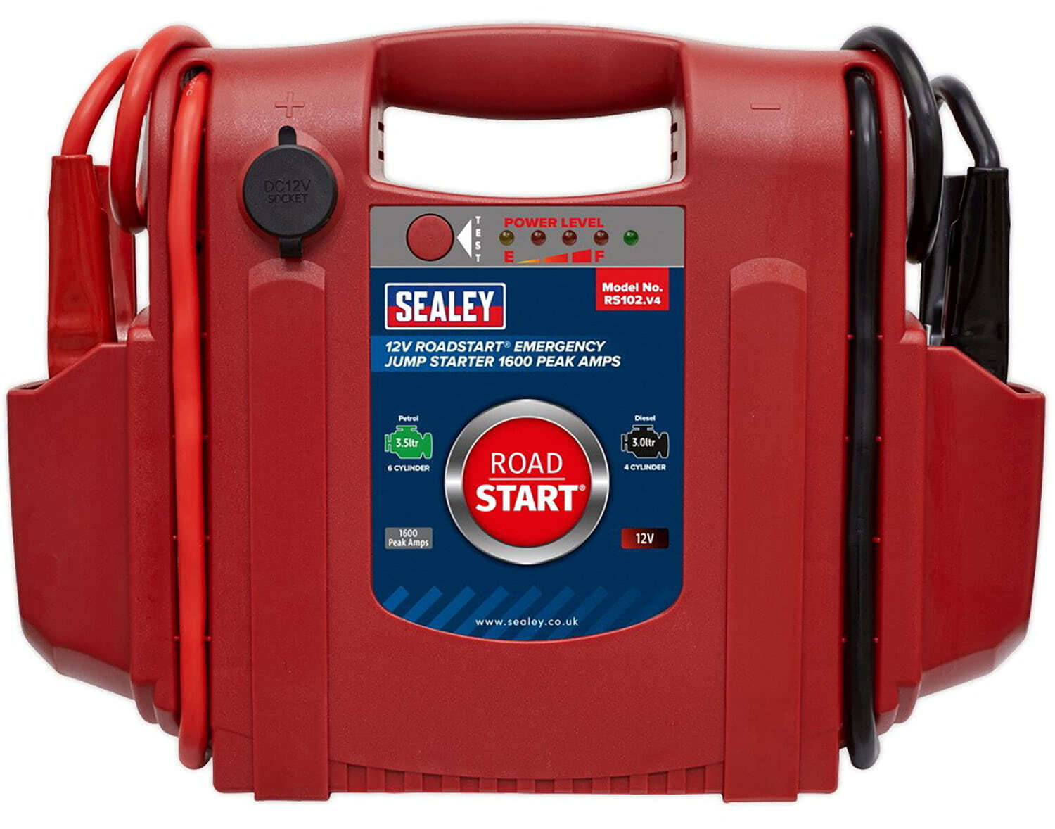 Roadstart power pack Sealey 1600 RS102 RS1/B RS1B battery rechargeable